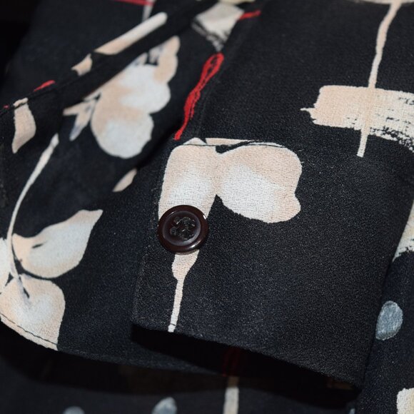 Alfred Dunner Collared Long Sleeve, Button Front Blouse, Size 18 - Picture 9 of 15